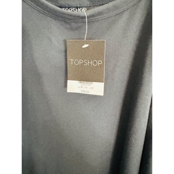 2/$30 NWT Topshop 8 Round Neckline Comfortable Dress - Picture 13 of 15
